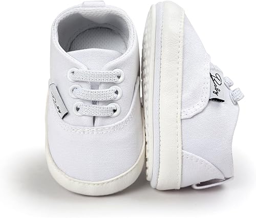 Miniatura 2 de RVROVIC - Zapatos de lona antideslizantes para bebés y niñas y niños de 0 a 18 meses