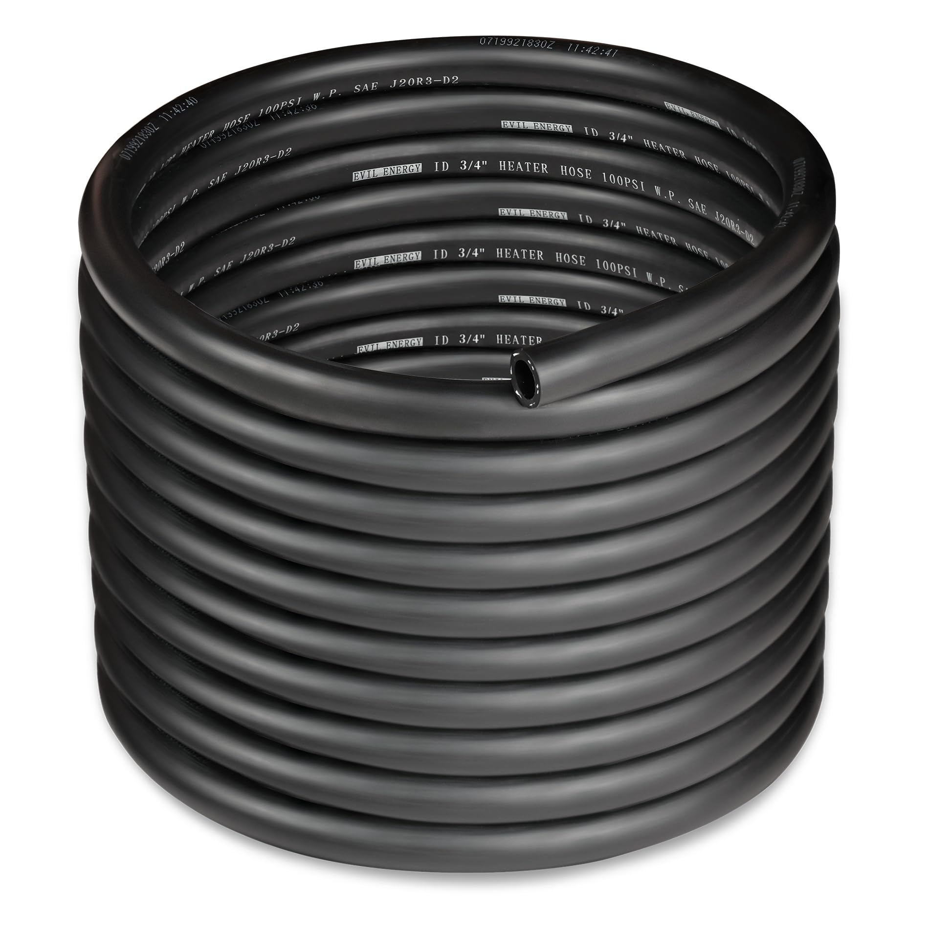 EVIL ENERGY 3/4" Heater Hose 25FT Coolant Radiator SAE 20R3 100PSI