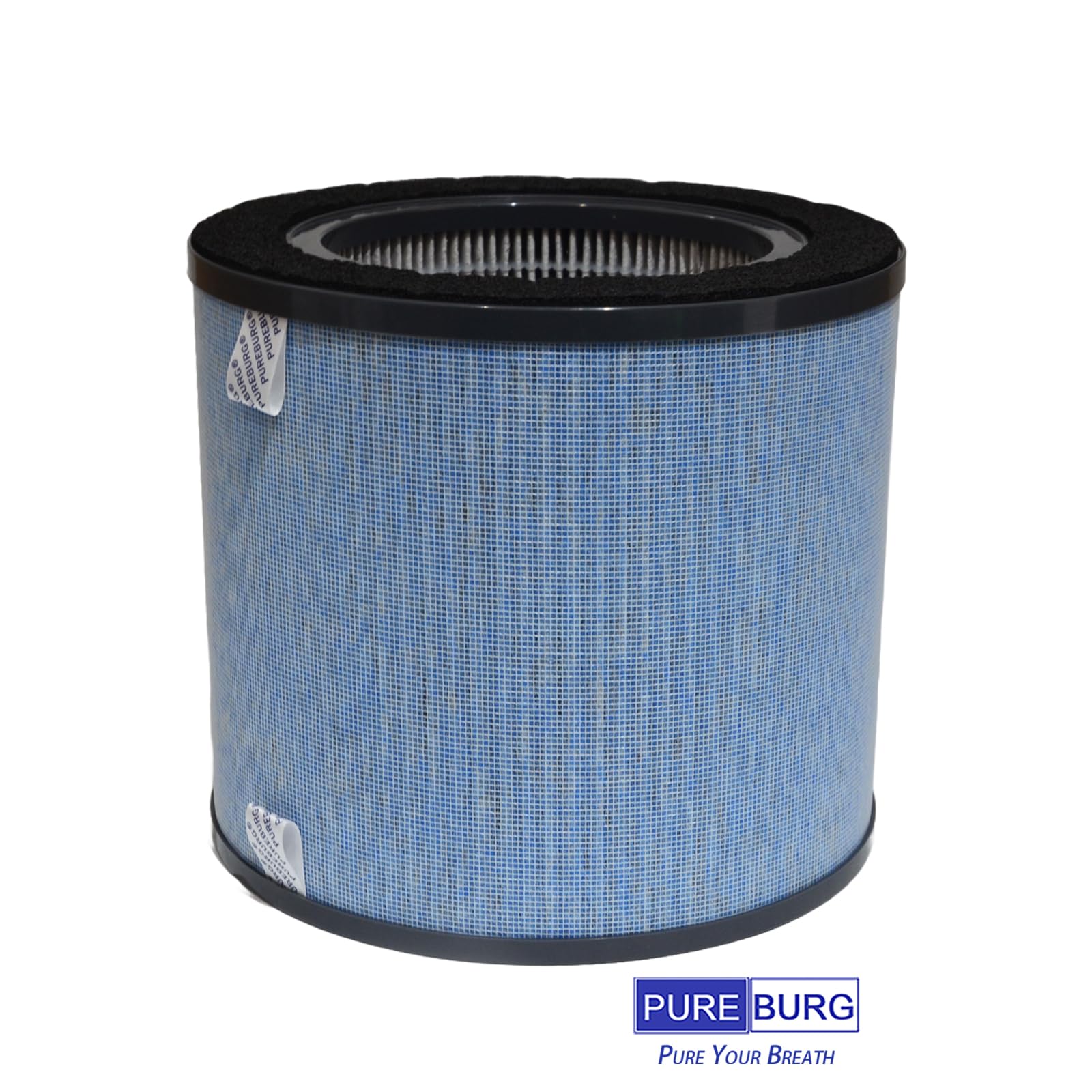 PUREBURG Filtri Sostitutivi Per Homvana H201 E TEC.Bean JH50G-M - Confezione Da 2 Filtri HEPA H13 E Carbone Attivo