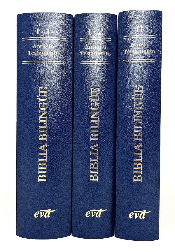 Biblia bilingüe Tomo I/1, I/2, y II