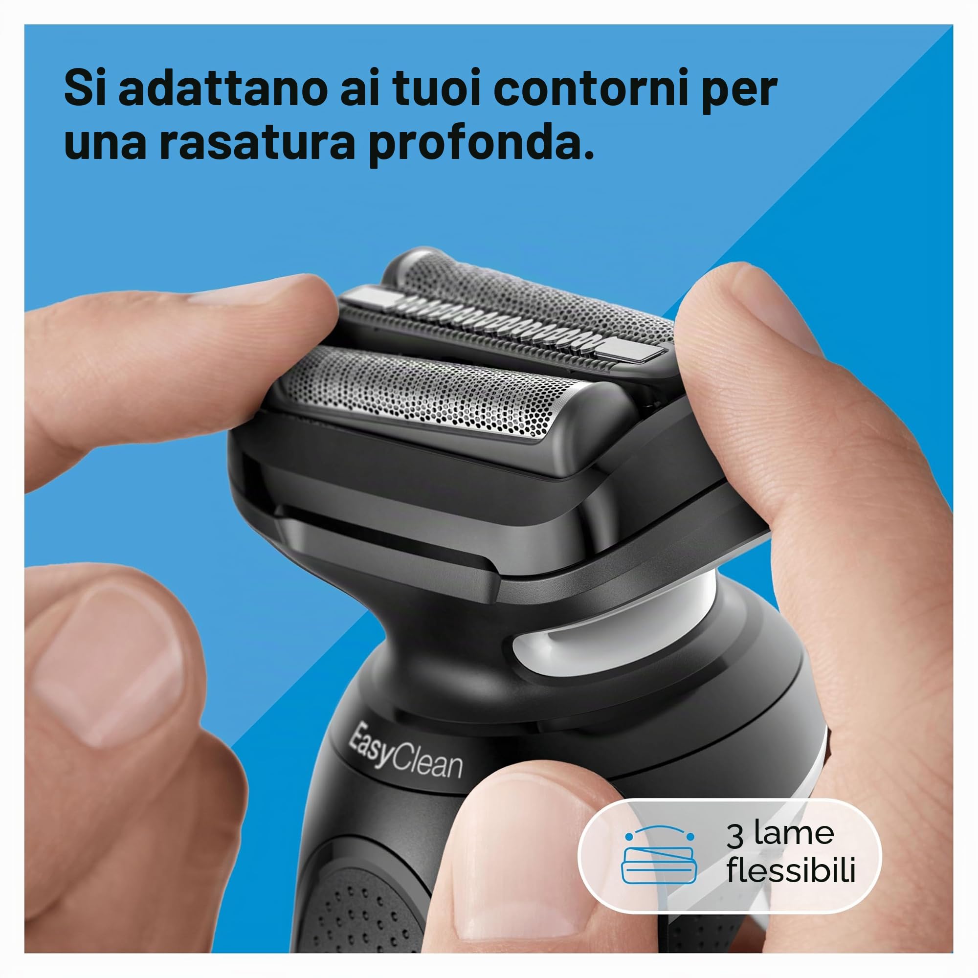 Braun Rasoio elettrico da uomo Series 5 51-W1600s con accessorio per la cura del corpo EasyClick, EasyClean, Wet & Dry, ricaricabile, rasoio a lamina senza fili, bianco. Quale? Miglior acquisto