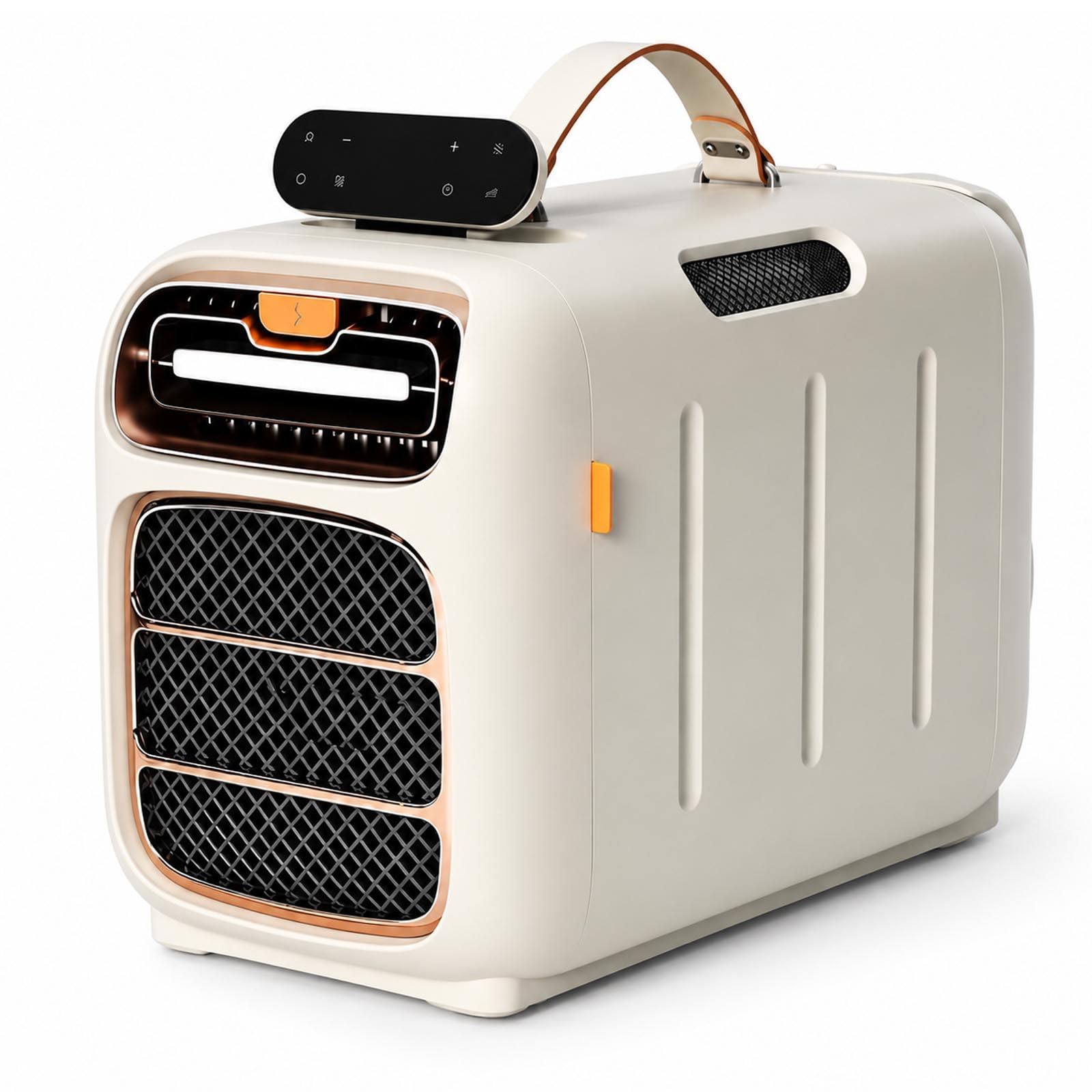 menglanchang Portable Air Conditioner, Camping Air Conditioner-4700 Btu Cooling And 800w Heating, Quiet Camping Ac With Remote, Touch Panel, Dual Hose Exhaust For Tents, Rvs 110V