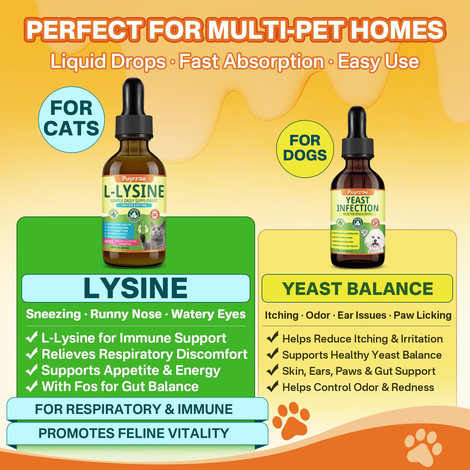 Lysine for Cats, L-Lysine for Cats Drops, Respiratory & Immune Support — Amazon image 10