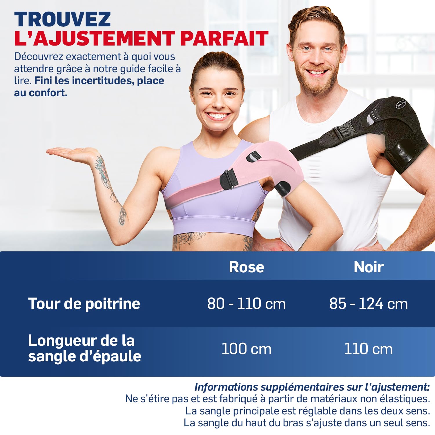 Dr. Arthritis Attelle Epaule Droite/Gauche Conçue par des Médecins, Epauliere Tendinite, Confortable et Antidérapant, Maintien Epaule, Soulage la Douleur, Blessures, Homme, Femme [À l’Unité, Rose]