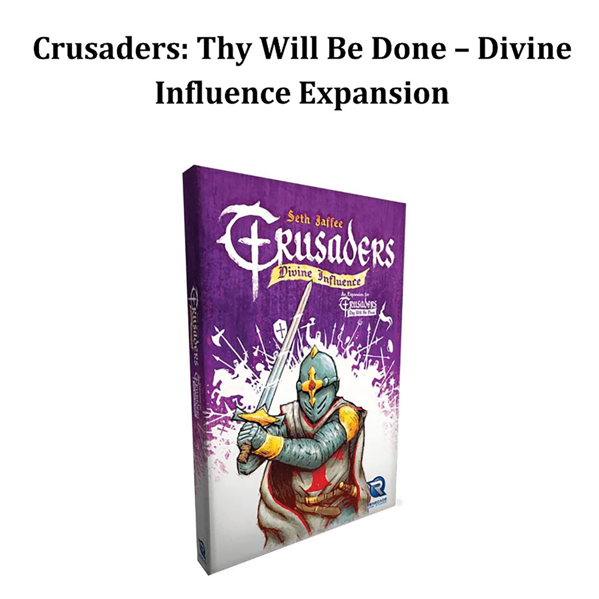 Renegade Game Studios Crusaders Thy Will Be Done Divine Influence Exp, Multicolor - Image 2