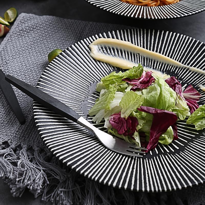 Piatti Cena Piatto in ceramica for ristorante dell'hotel, piatto creativo for bistecca occidentale, piatto for pasta for ristorante di casa Forniture Per Feste