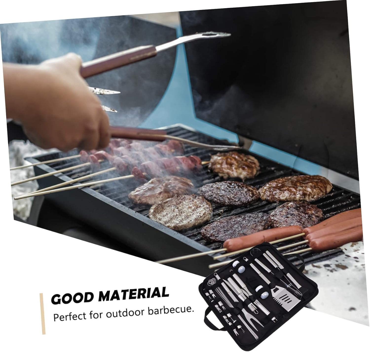 BBQ Tools Kit Grilling Utensils Professional Grill Kit for Outdoor BBQ