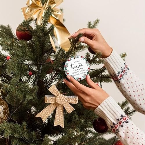 Miniatura 4 de Adornos para árbol de Navidad, un verdadero gran médico, adornos colgantes de Navidad, bonitas decoraciones para el hogar
