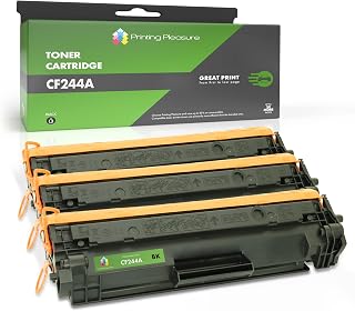 Printing Pleasure 44A 244A Replacement for HP CF244A Toner Cartridge Compatible with LaserJet Pro M15w M28w M28a M29w M15a 3 Black
