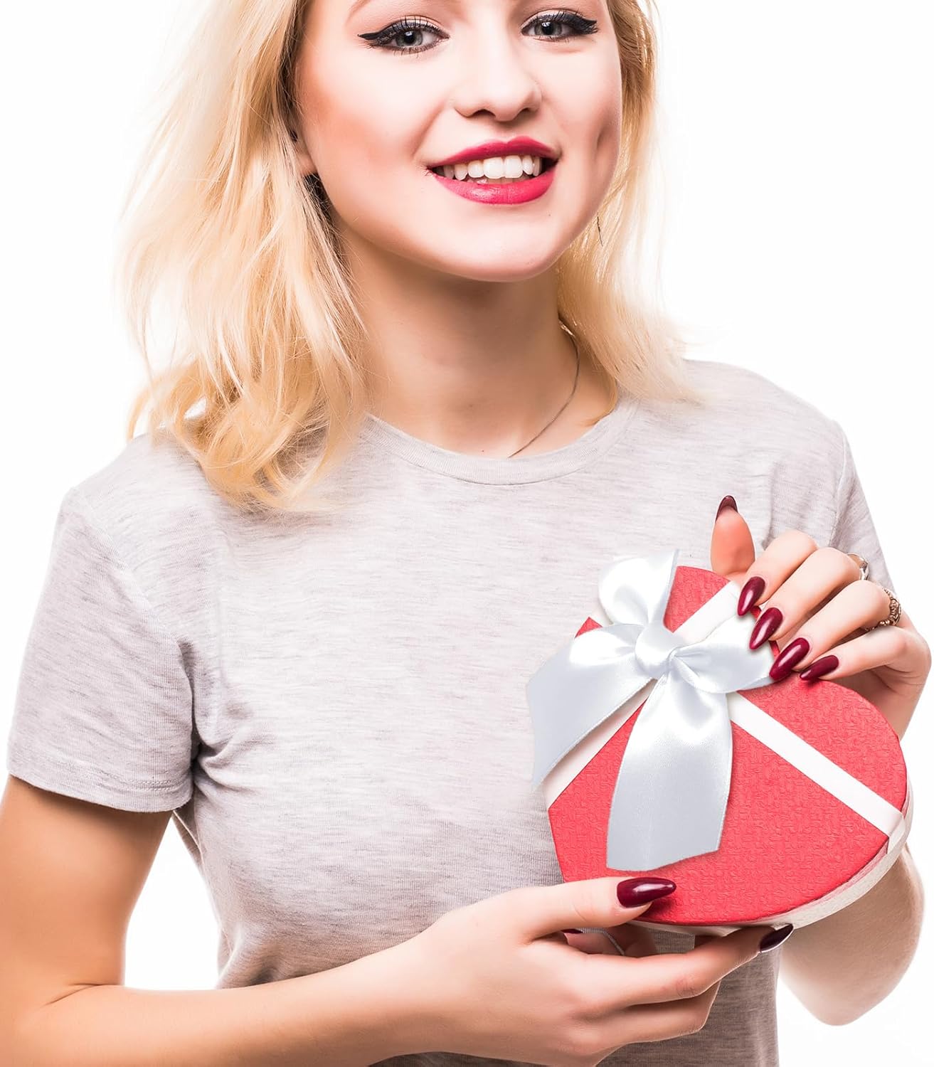 Twist Tie Bows, 50Pcs White Satin Ribbon Bows, 3.9'' Big Pre-Tied White Gift Bows for Gift Wrapping Treat Bag Present Craft Bridal Shower Wedding Girls Birthday Party Halloween Thanksgiving - Image 8