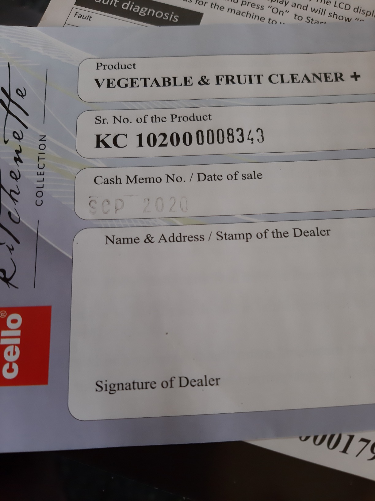 Cello Vegetable and Fruit Cleaner Plus with Removable Basket 10 Litre