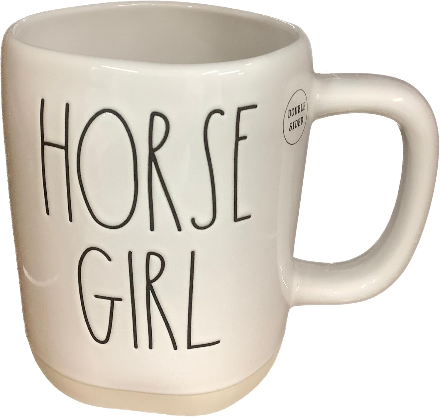 Rae Dunn by Magenta Ceramic Coffee Tea Mug, Horse - Not My First Rodeo