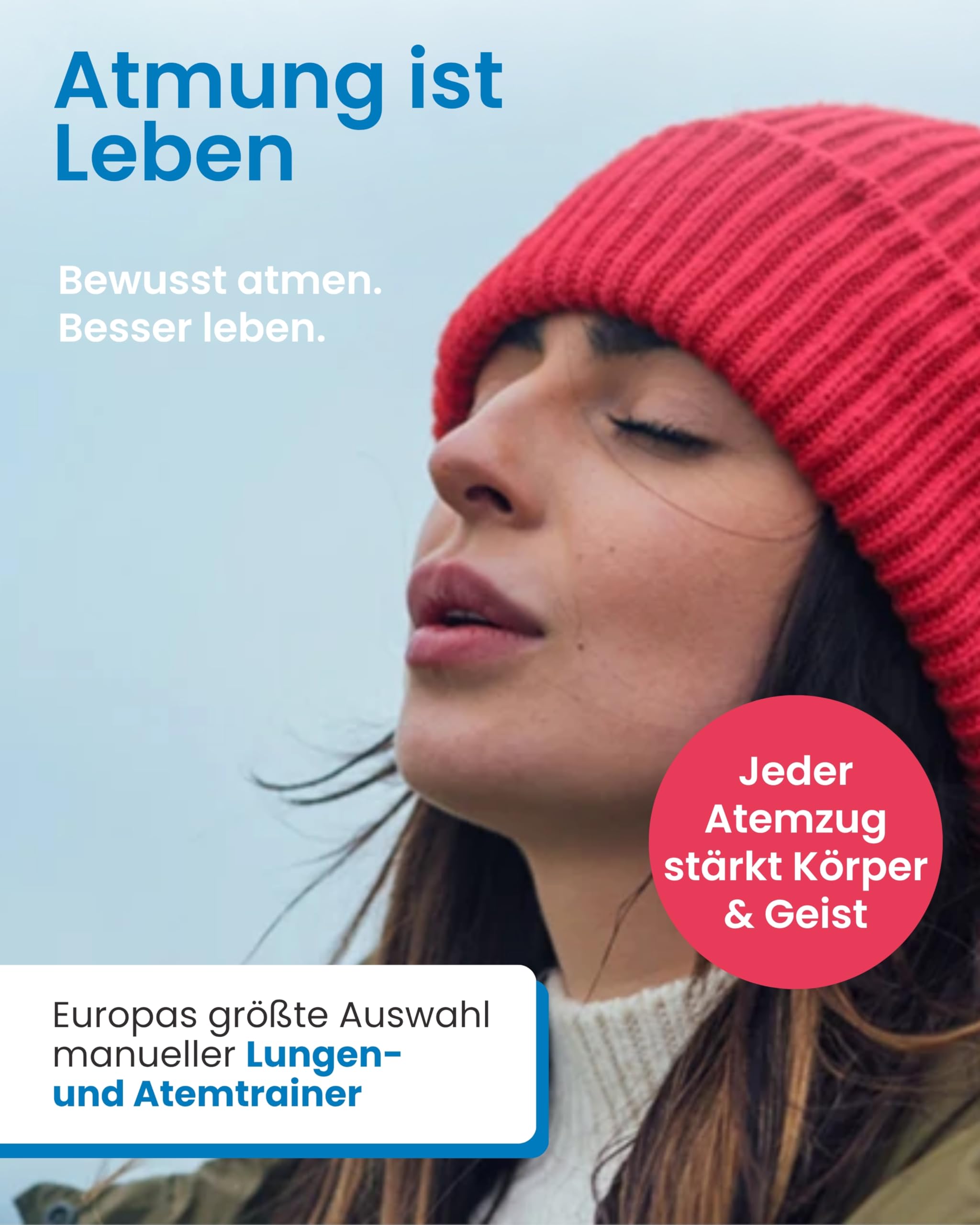 HaB Musiker-Set Flow-Ball ULTRA + Breath Builder I Atemtrainer zur Optimierung einer konstanten Luftsäule & zur Optimierung des Lungenvolumens I Atemtrainings-Set für in- & exspiratorische Atemübungen