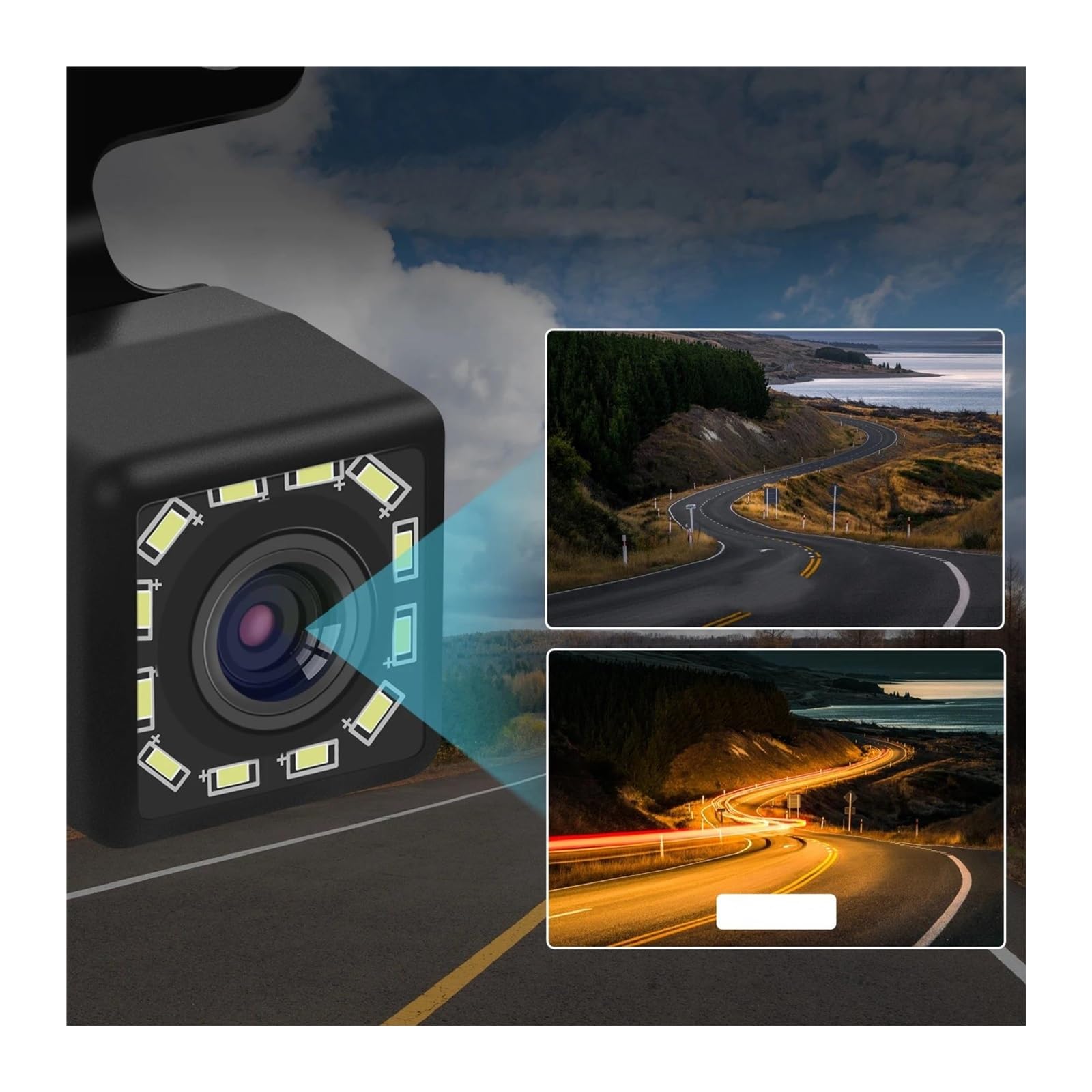 Retrocamera Auto Telecamera Retromarcia Auto Telecamera Retromarcia Posteriore Auto A 4 Pin IP67 Assistenza Al Parcheggio Visione Notturna Impermeabile Retrocamera Kit