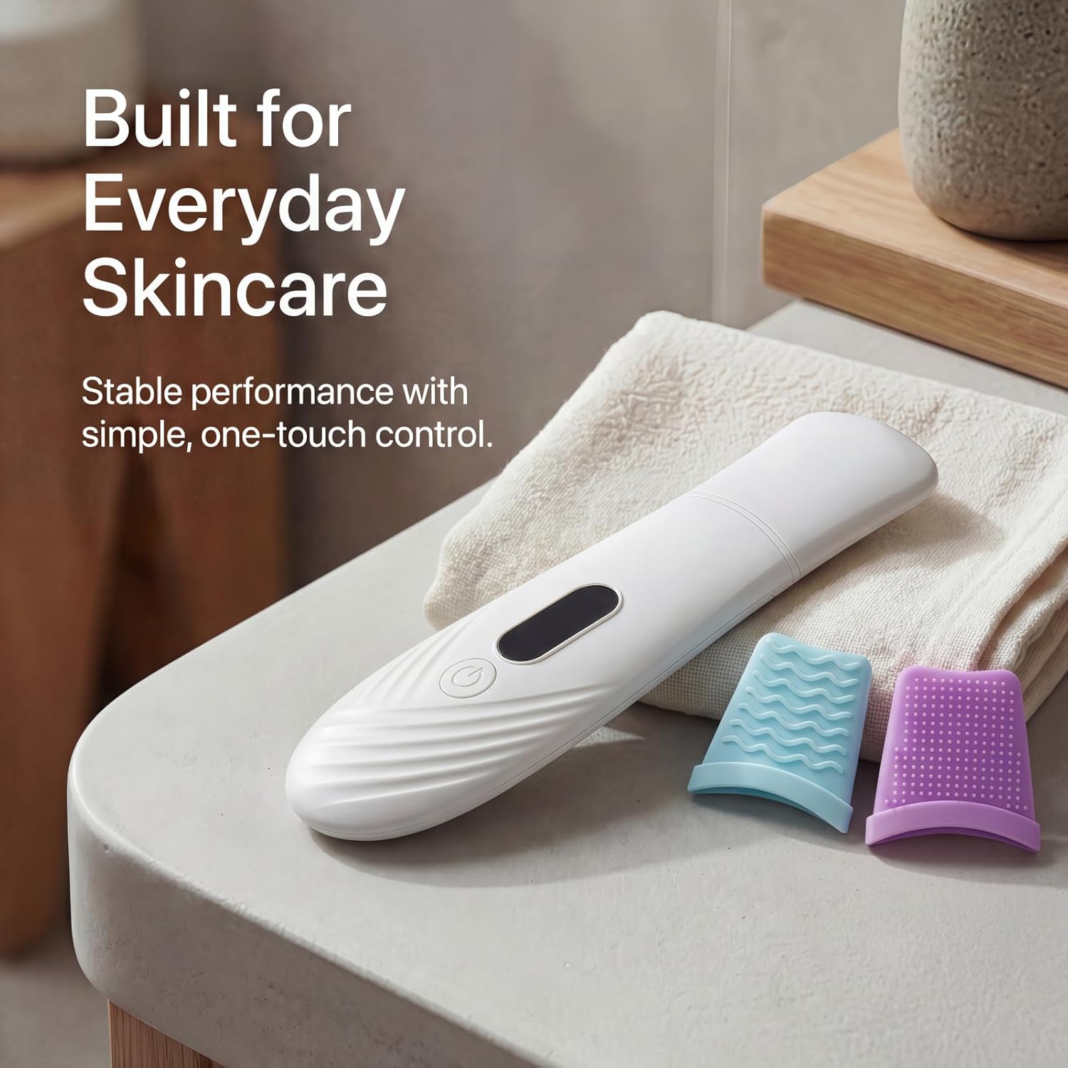 Skin Scrubber Face Spatula, Blackhead Remover Tool for Facial Deep Cleansing, Face Spatula Pore Cleaner with 4 Modes, Whitehead Remover, Blackhead Extractor, Face Scrubber (White) - Image 8