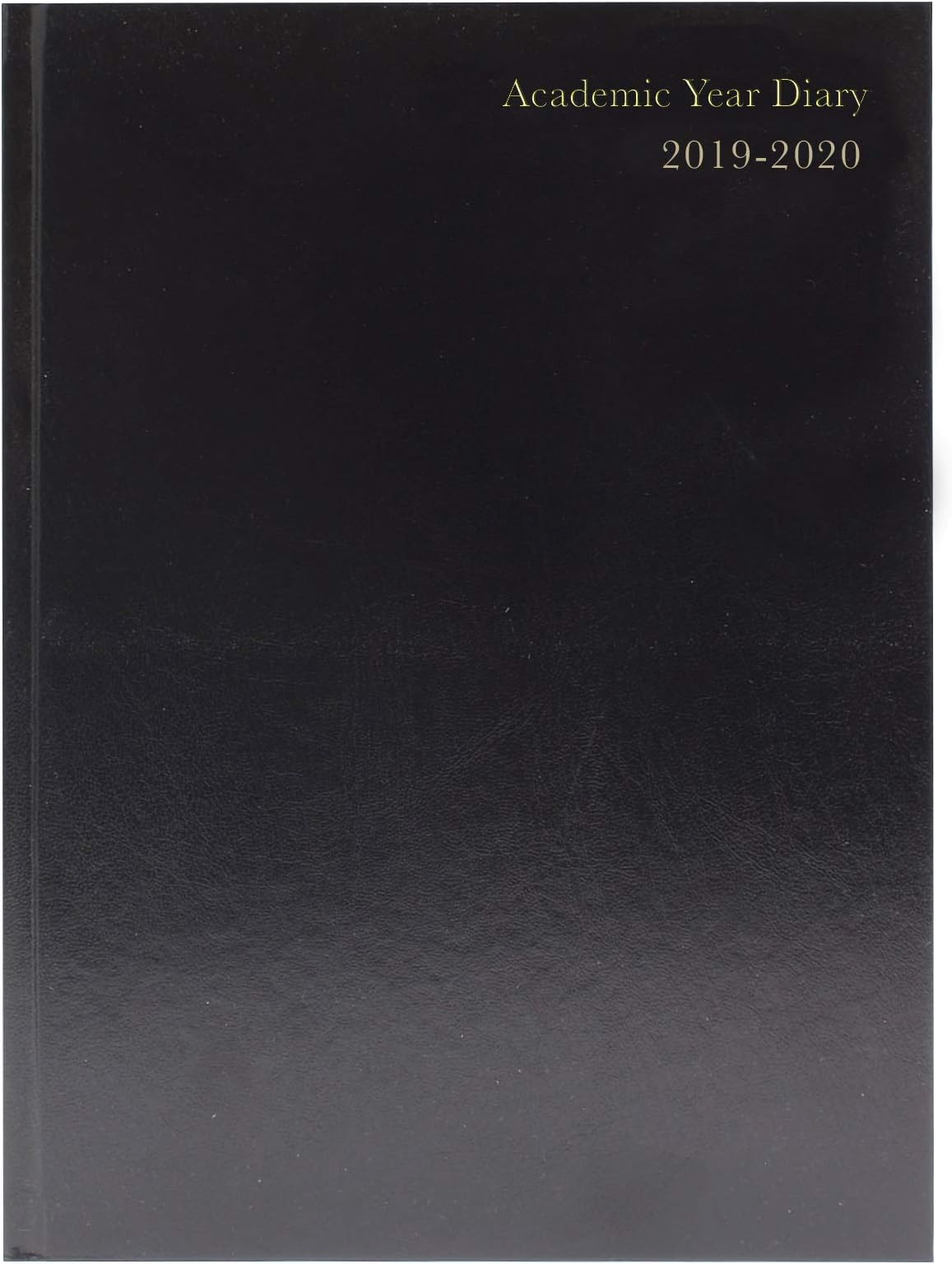 Academic Diary A4 Day Per Page 2019-20 Black