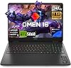 HP Omen Laptop Gaming 16" 240Hz con Ryzen 9 8940HX y 5060, 64GB DDR5 + 2TB SSD | Pantalla IPS WQXGA (2560 * 1600), RJ-45, Cámara con obturador, Teclado retroiluminado RGB, Teclado numérico, Wi-Fi 6, Windows 11 Home 1
