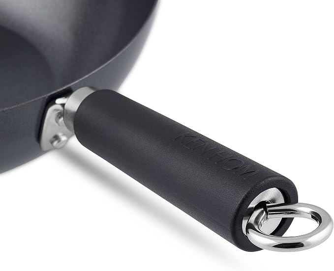 Mini Wok Ken Hom Acero Carbono 20 cm Negro miniatura 7