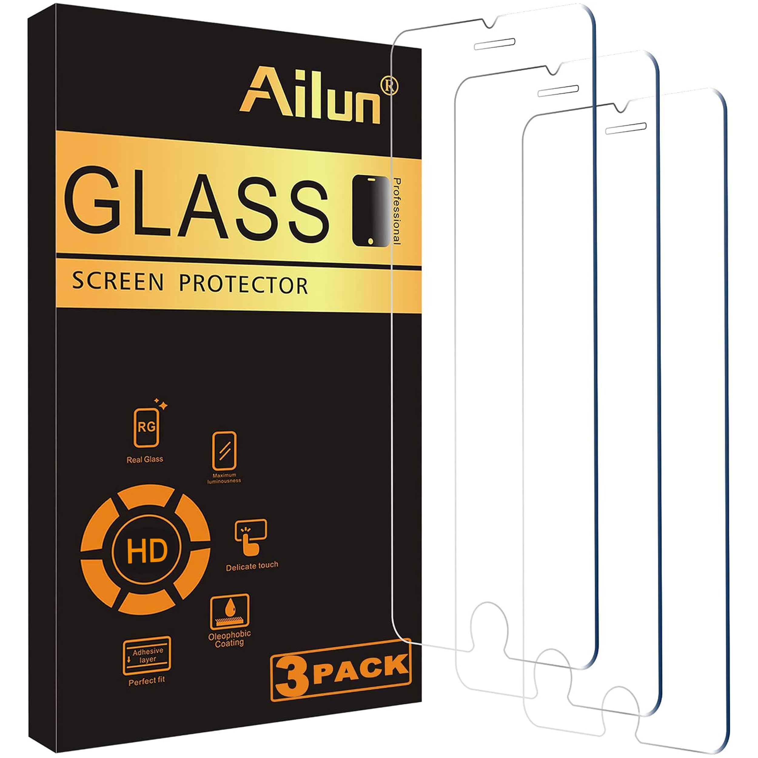 Photo 1 of Ailun Screen Protector for iPhone 8/7/6s/6 (4.7")