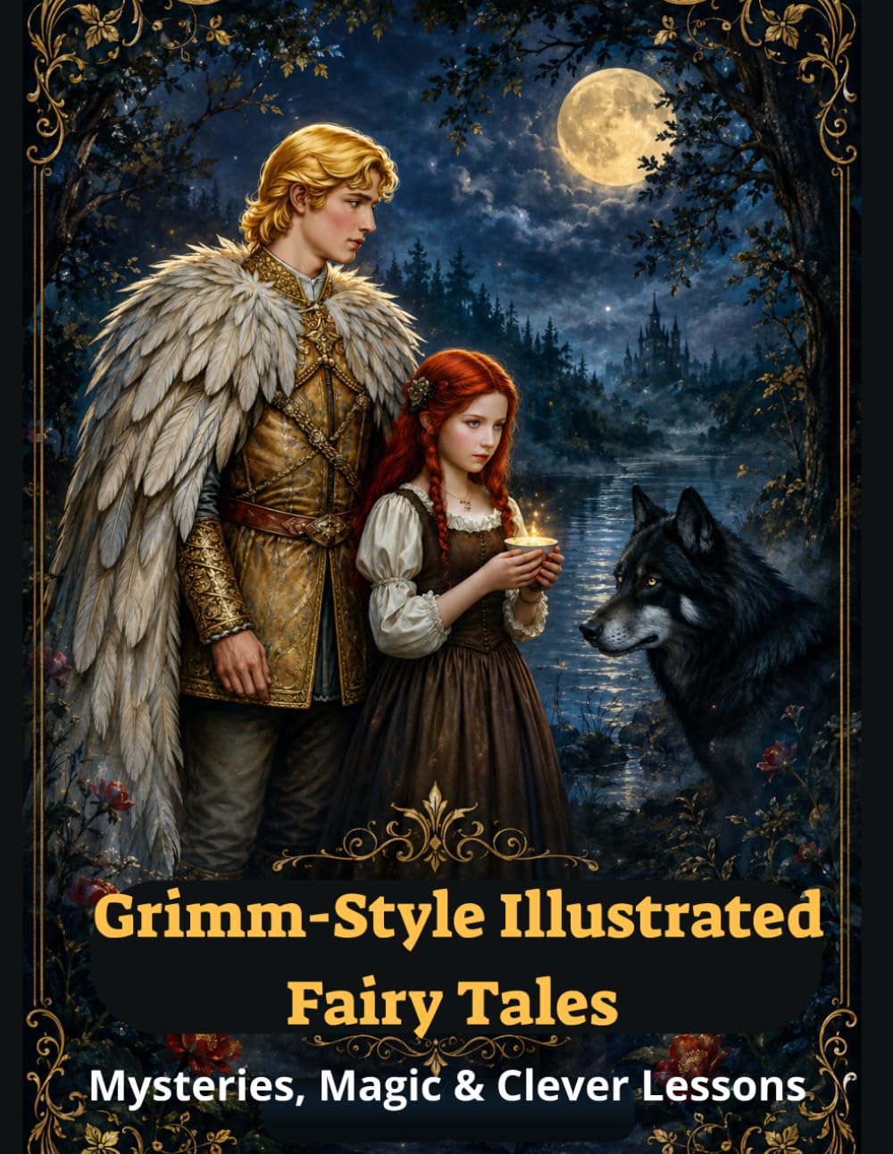 Grimm-Style Illustrated Fairy Tales: Mysteries, Magic & Clever Lessons