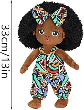 Amazon.co.jp: 黒人の女の子のぬいぐるみ - アフリカ系アメリカ人の