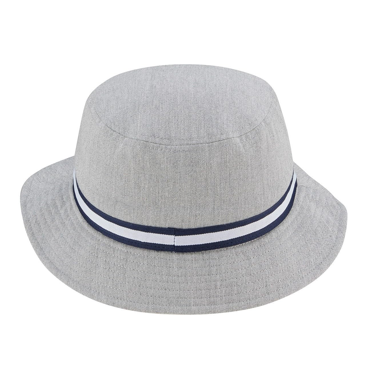 TaylorMade Vintage Twill Bucket Hat, Sombrero de Golf Hombre (FR/ES, Letras, L, XL, Gris)