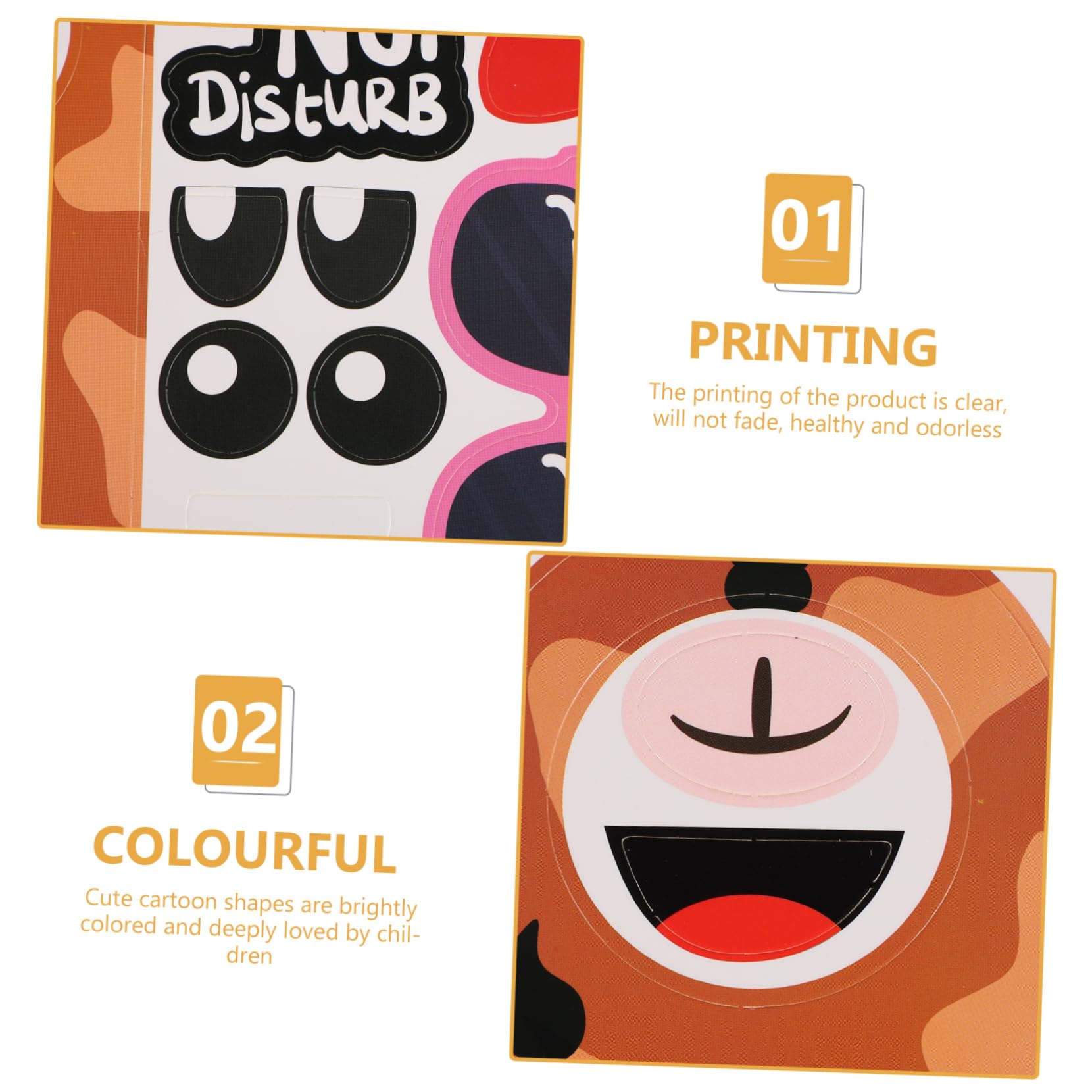 VILLCASE Children's Room Decor Elk Door Hanging Diy Knob Signs Handmade Art for Boys Girls