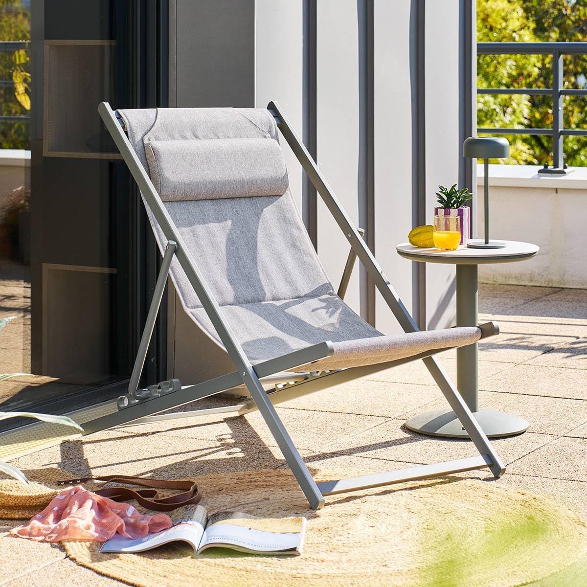 Hespéride - Chilienne de Jardin empilable Pliable lunivia Vert Laurier