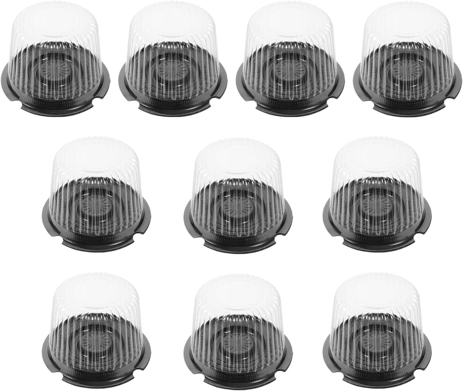HANABASS Cake Container Cake Container 10Pcs Plastic Cake