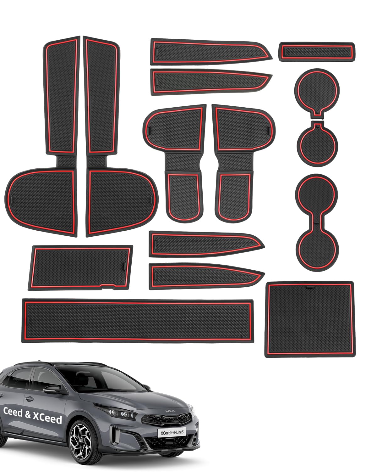 Tappetini Auto Per Kia Sportage NQ5 2022-2025 - 13 Pezzi In Gomma Antiscivolo - Foto 10