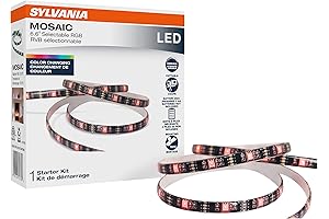 Sylvania Mosaic RGB LED Strip Lights: Vibrant Illumination at Your Fingertips