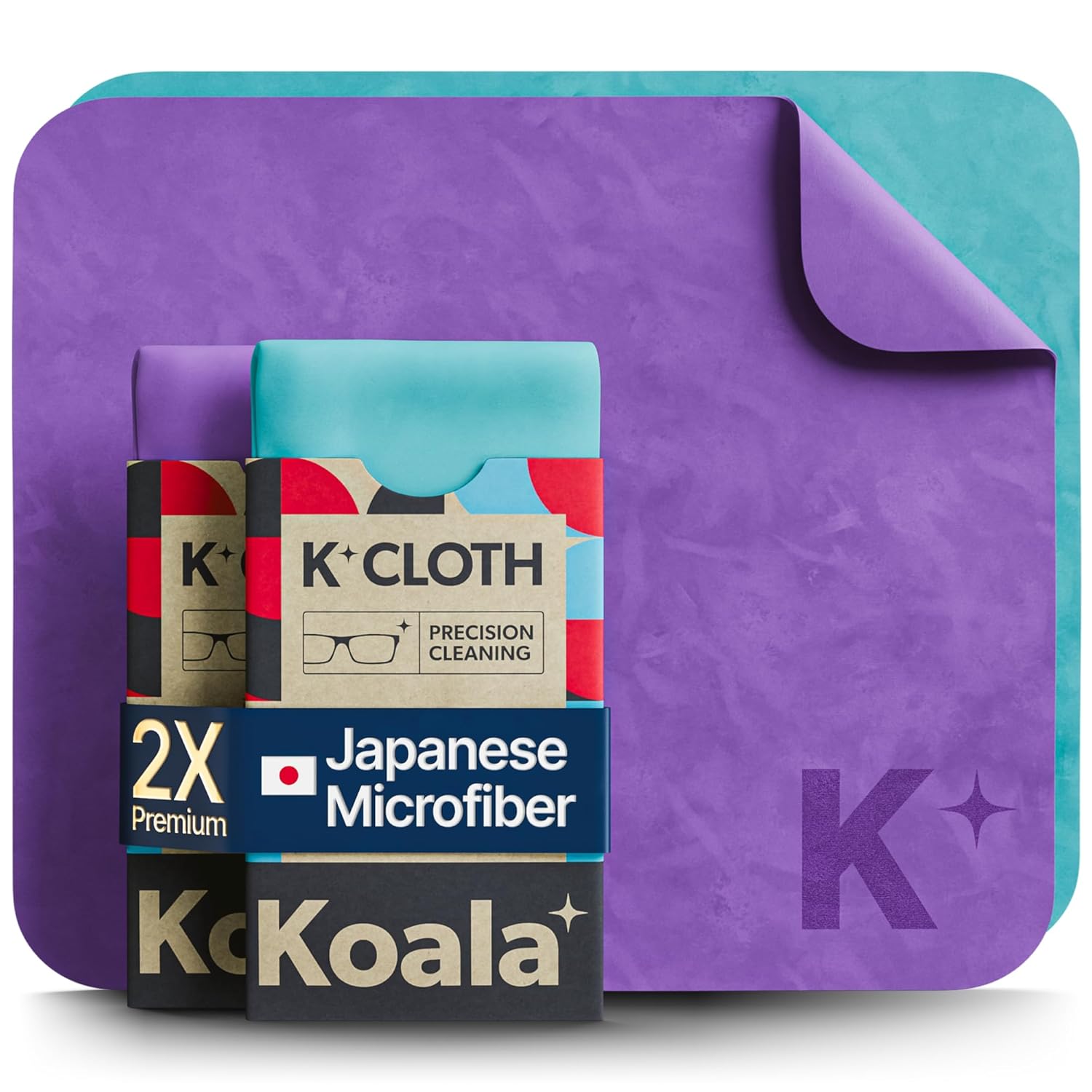 Koala Lens Cleaning Cloth Japanese Microfiber Glasses Cleaning Cloths Eyeglass Lens Cleaner Eyeglasses Camera VR AR Headset and