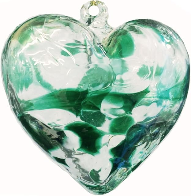 The Milford Collection - Birthstone Heart - May - Emerald