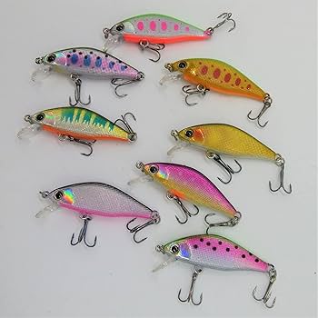 フィッシングルアー　ミノー　プラグ　セット　約50本 フィッシングルアー ミノー プラグ セット 約50本 フィッシングルアー