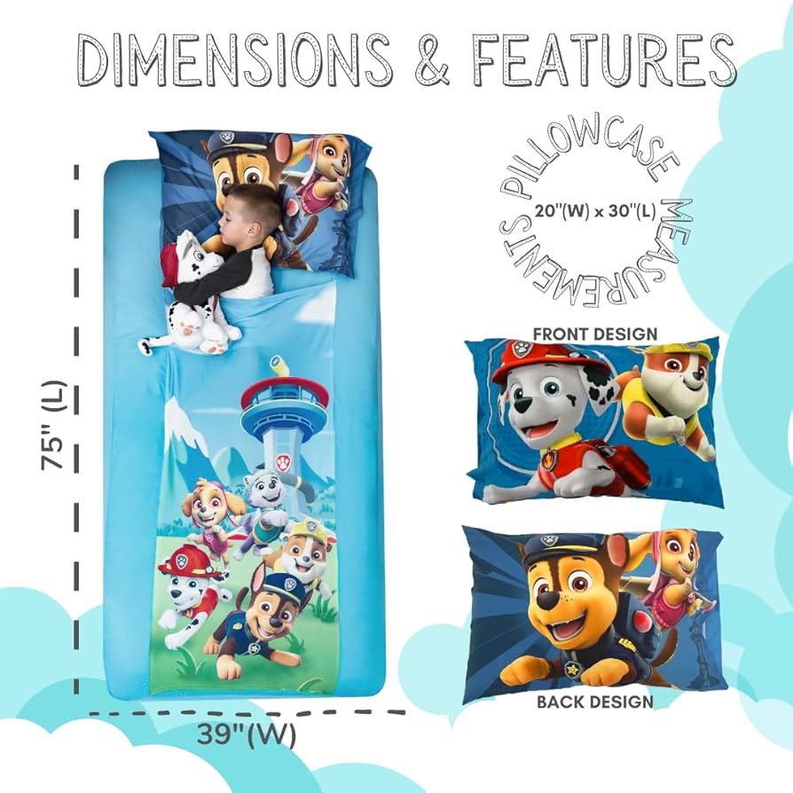 Franco Kids Bedding Super Soft Microfiber Sheet Set, Full, Paw