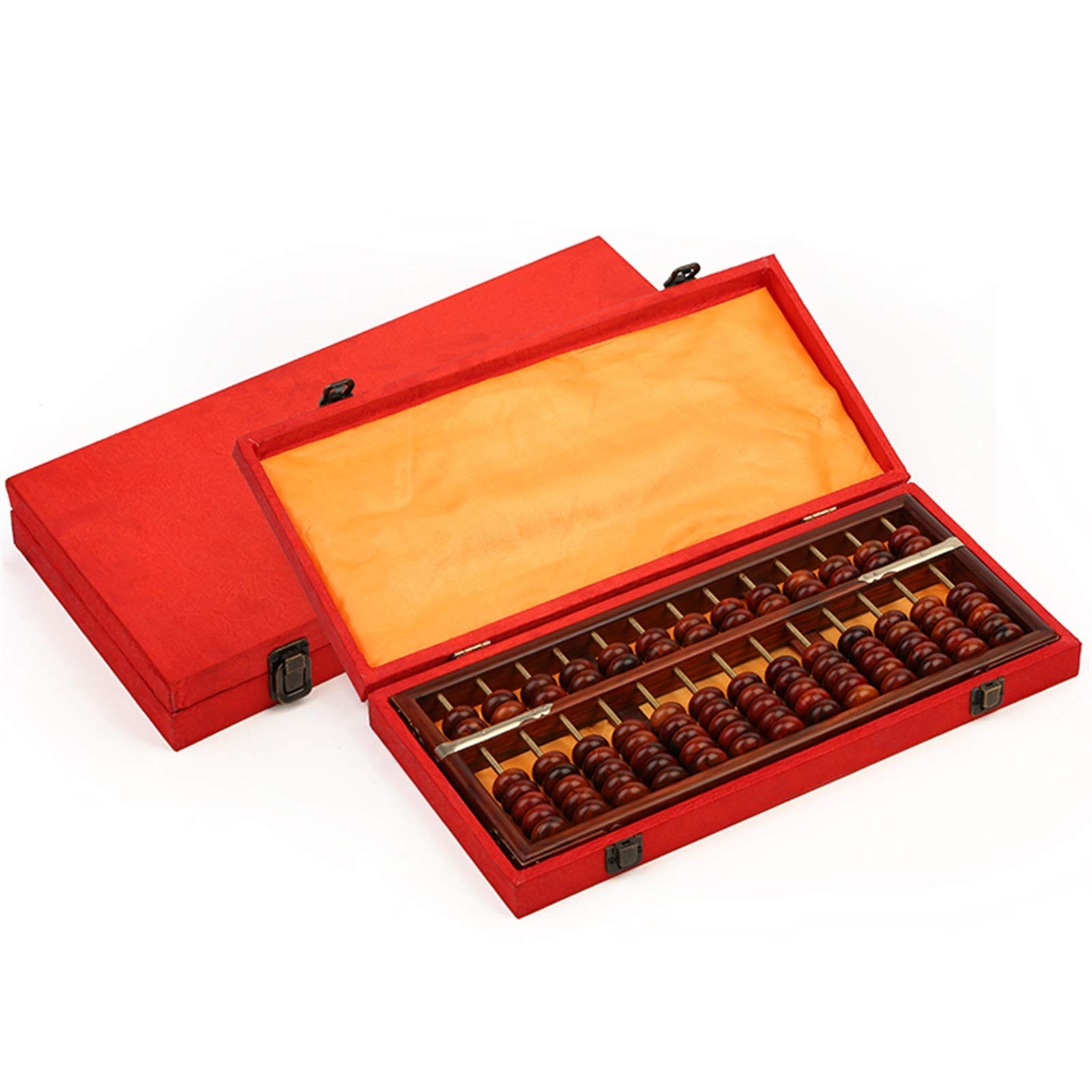 Boulier Standard à Chiffres, boulier en Bois, boulier en Acajou sculpté, Ornements artisanaux Extra Larges à 17 Positions, 49 cm, boulier, Cadeaux d'affaires for Le Bureau