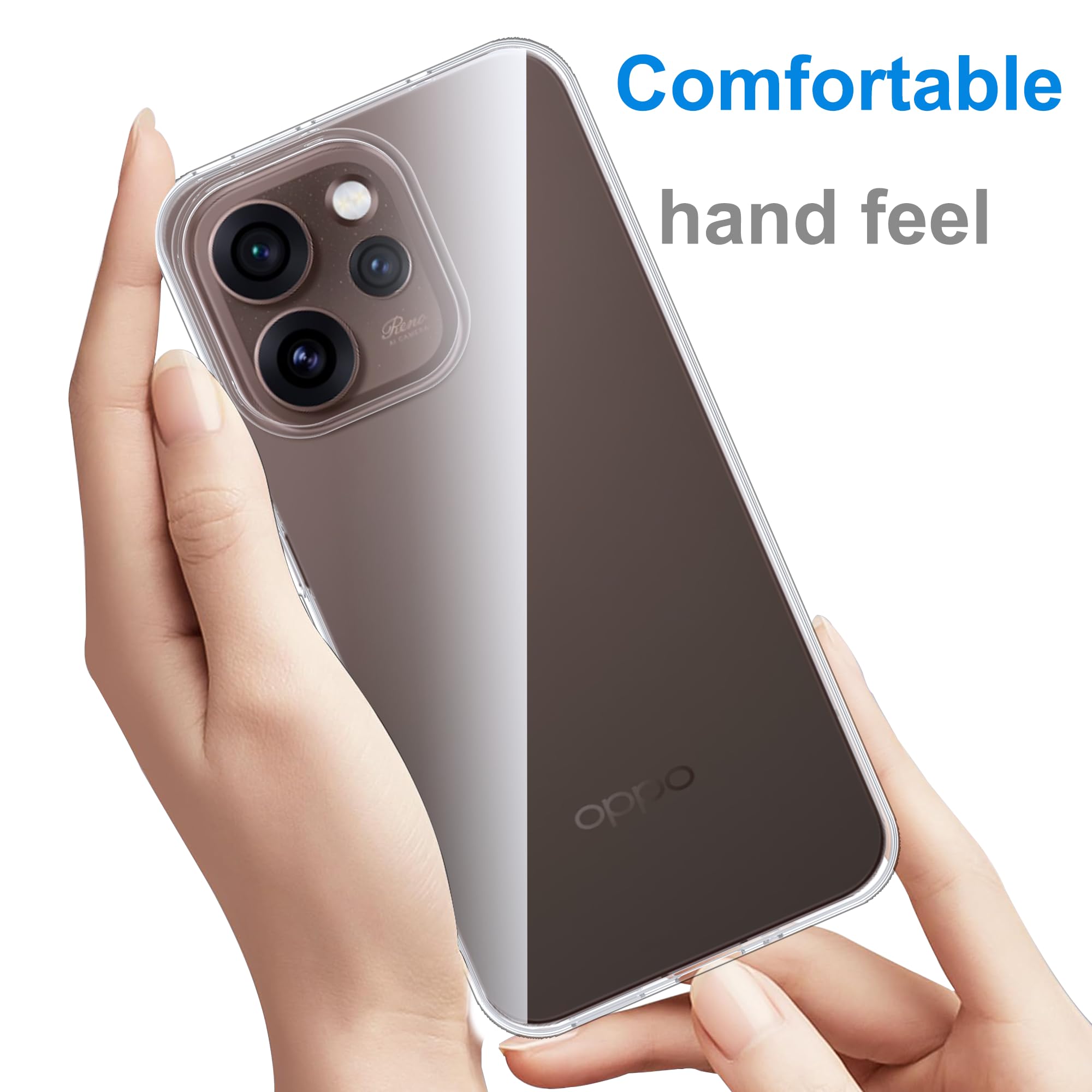 Sunrive Cover Per Oppo R15 Pro, Custodia Case in molle Trasparente silicone Morbida Flessibile Antigraffio protettiva back custodie(tpu Cane alsaziano