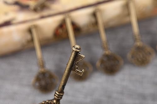 Miniatura 4 de 40 llaves de esqueleto de corona grande, abrebotellas, decoración rústica, despedida de soltera, steampunk antiguo