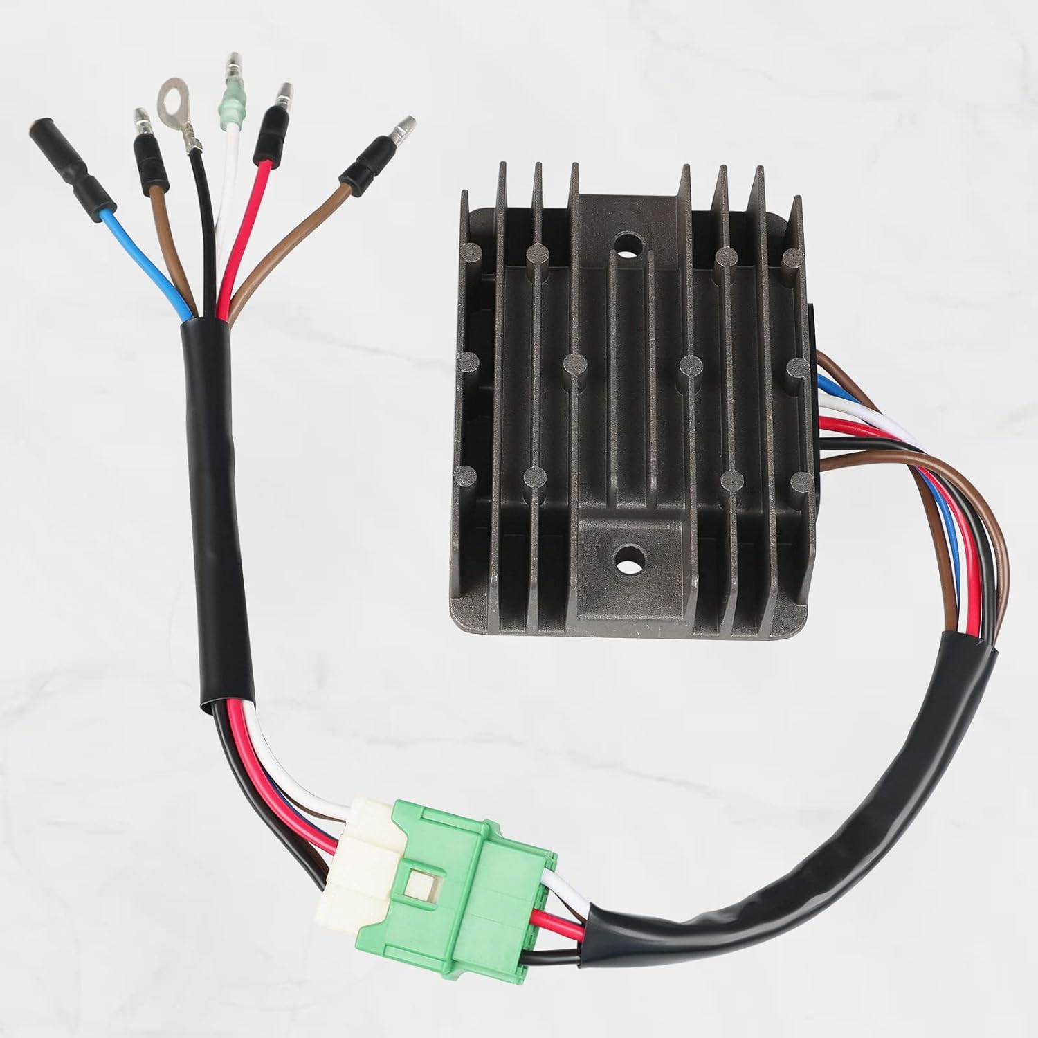 Voltage Regulator Rectifier with Wire Harness Compatible with Honda GX440 GX610 GX620 GX630 GX640 GX660 GX670 GX690 GXV530 GXV610 GXV620 GXV630R GXV660R GXV670 GXV690 GCV520U GCV530 Engine