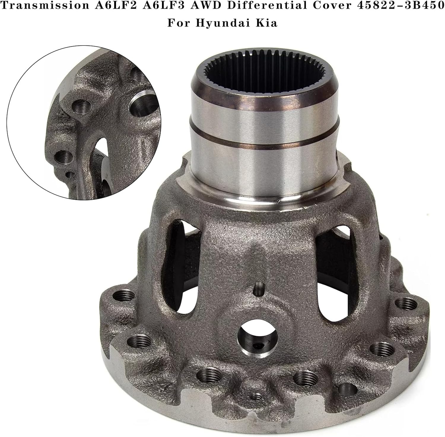 Transmission A6LF2 A6LF3 AWD Differential Cover 45822-3B450 Fit For Hyundai For Kia