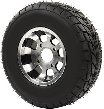 ATV Tire, UTV Tires 21x7 10 with Hub Integrated Mounting Replacement Tire Wheel for ATV UTV Go Kart Farm Vehicle Lawn Mower