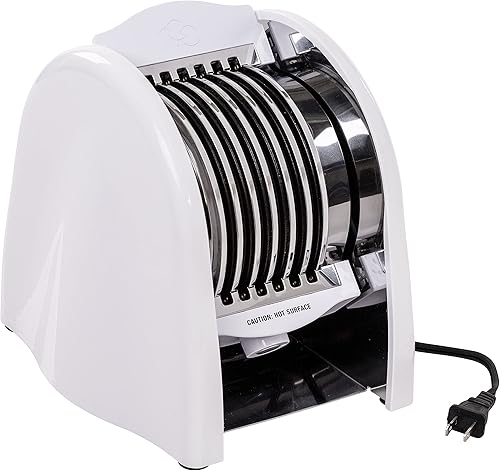 Miniatura 4 de Honey-Can-Do Can Do KCH-09369 - Tostadora eléctrica de tortilla, color blanco medio