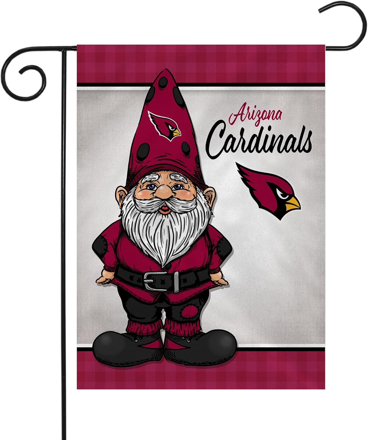 Rico Industries NFL Gnome 13" x 18" Double Sided Garden Flag