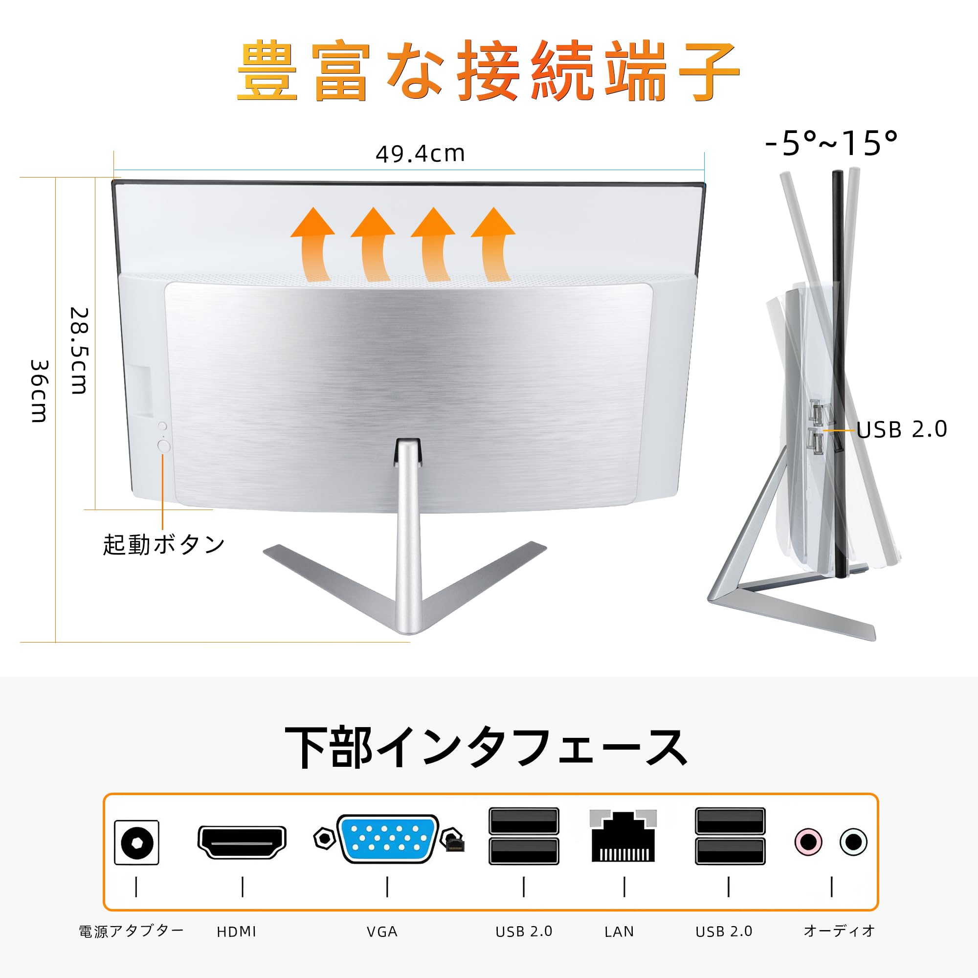 Amazon.co.jp: Dobios デスクトップパソコン 22インチ 液晶一体型pc