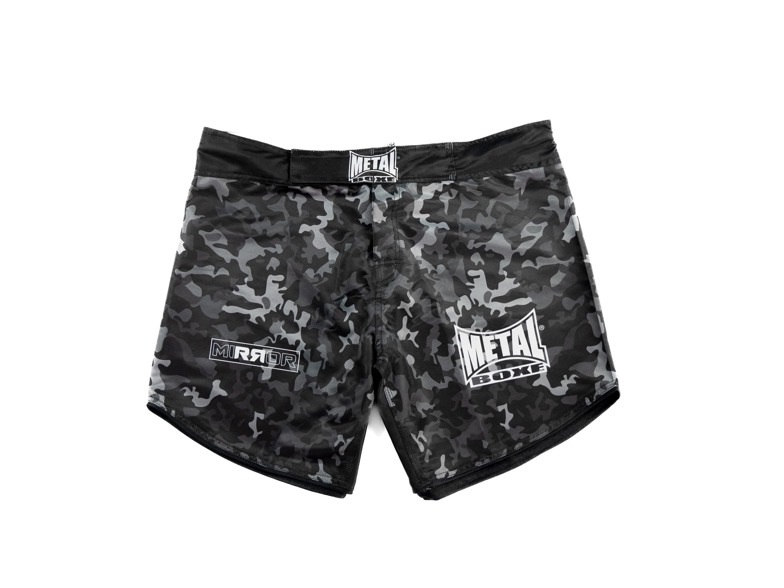 Metal Boxe Noir Pantalón Corto Mma Mirror