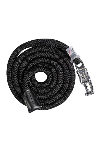 HKM Carlotta Ramal con mosquetón de seguridad Negro 180 cm