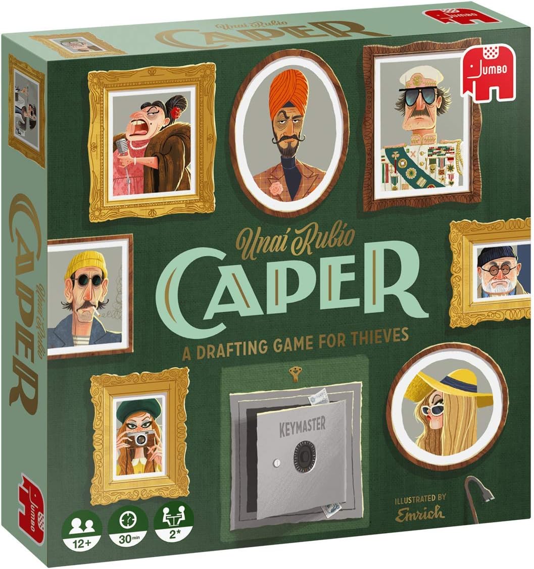 Jumbo JUM19737 Capers Game, Multi Amazon.co.uk Toys & Games