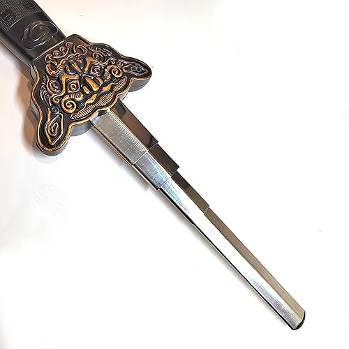 Miniatura 6 de Espada china de Tai Chi Kung Fu Artes Marciales Espada mágica retráctil para ejercicios de rendimiento Halloween