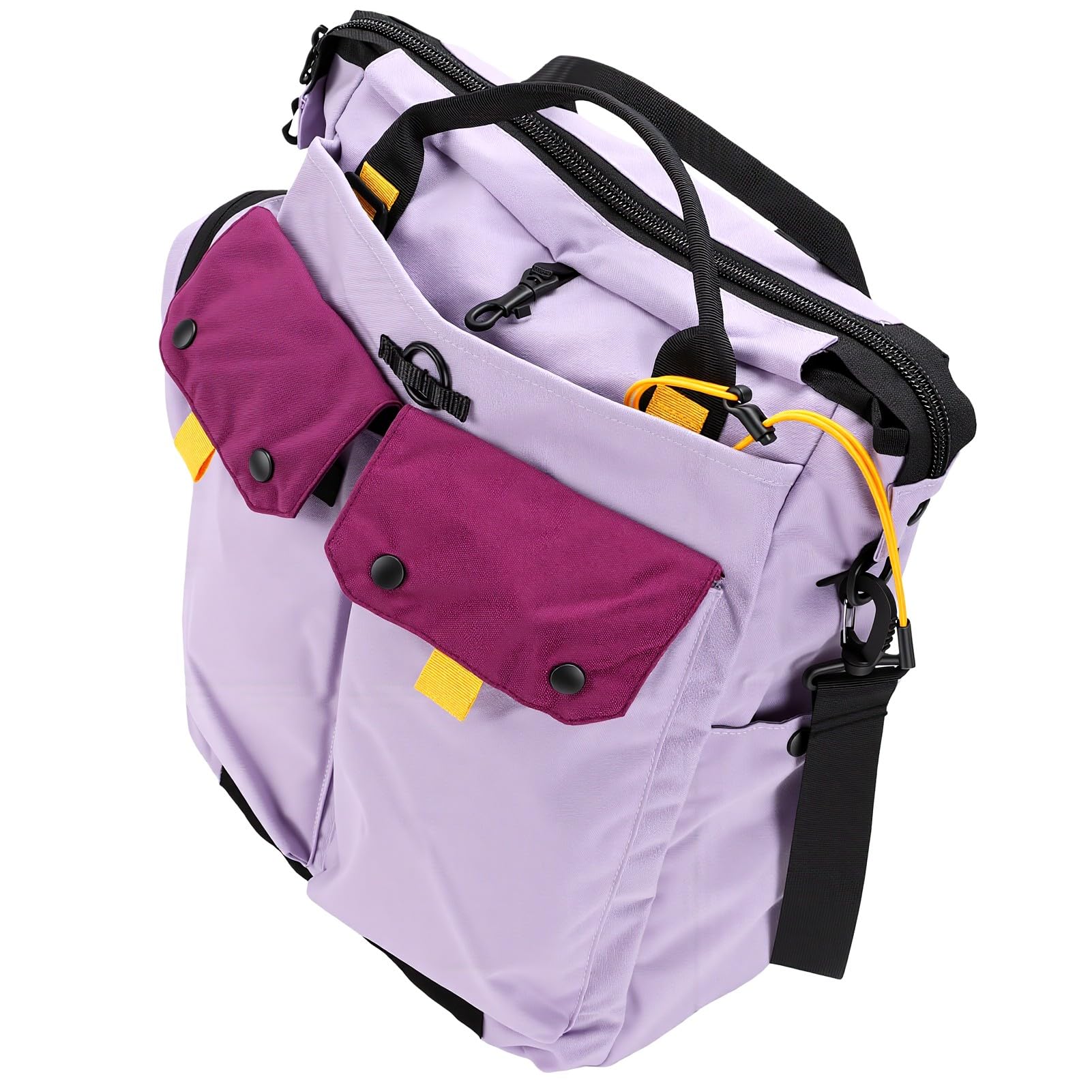 POENVFPO Mochila de Tenis para Hombre y Mujer, Bolsa de Raqueta de 18L de Oxford con Separación Húmeda y Seca Desmontable, Compartimento para Portátil, Bolsillo para Zapatos, Hebilla de