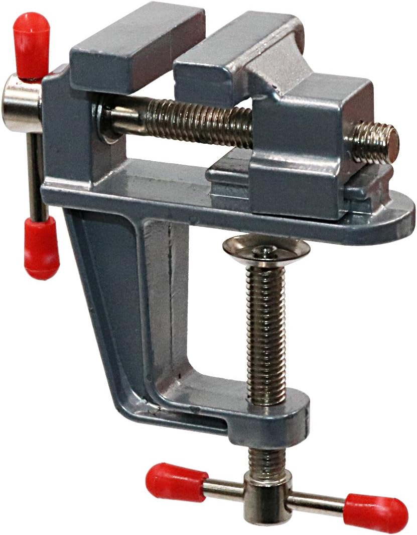Tanjin Mini Table Clamp Small Bench Vice Jewelers Hobby Clamps Craft Repair Tool Portable Work Bench Vise